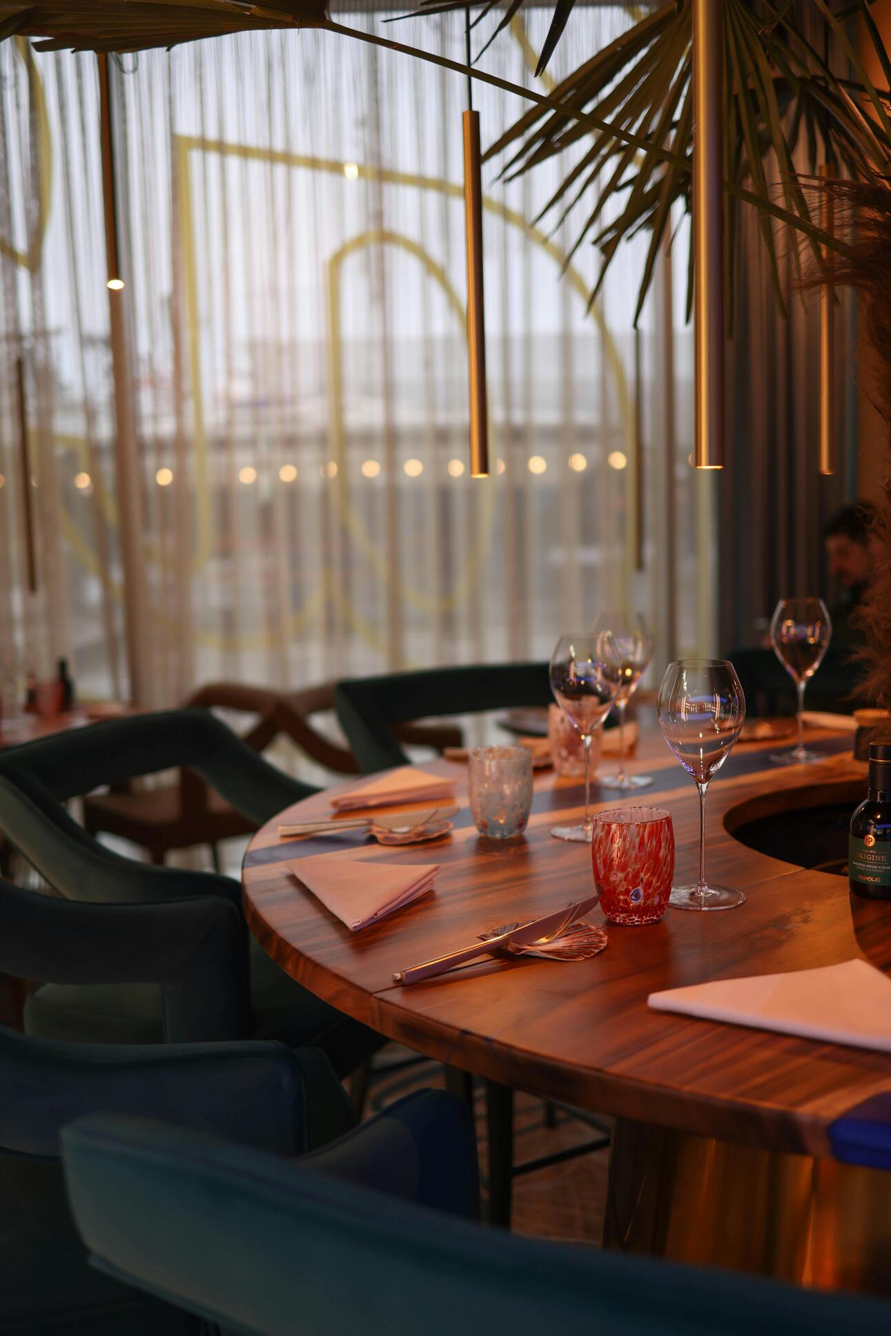 Ambiance de restaurant pour Les Jardins de Presbourg