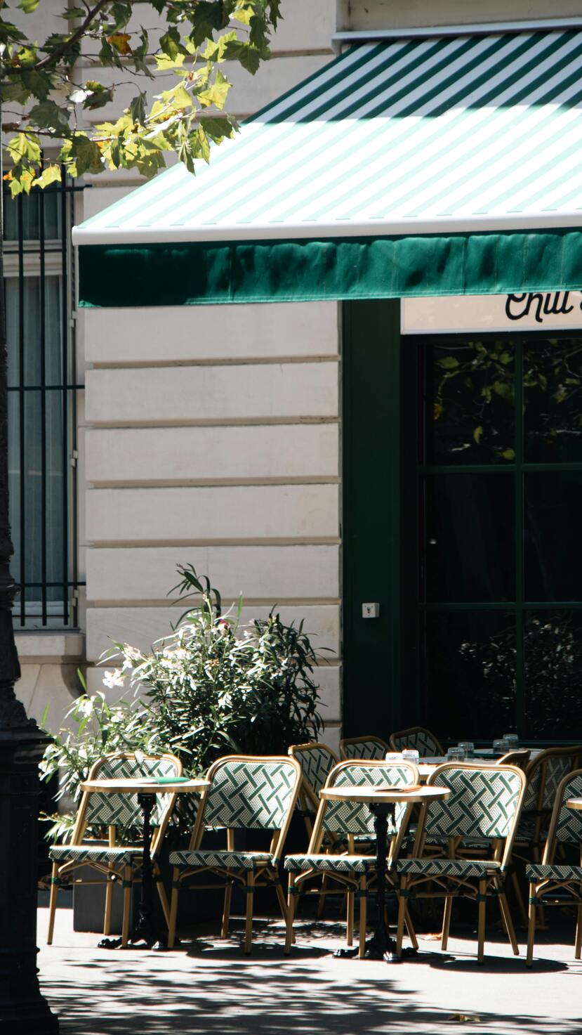 Ambiance de restaurant pour Café d’Angel